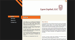 Desktop Screenshot of lyoncap.com